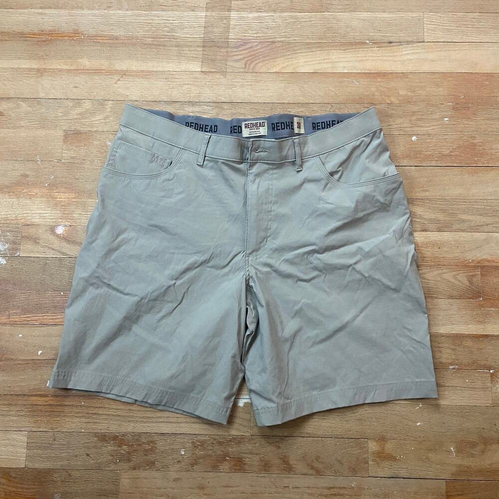 RedHead Men's Softshell Performance Shorts Gray [38] Hiking Fishing Outdoor